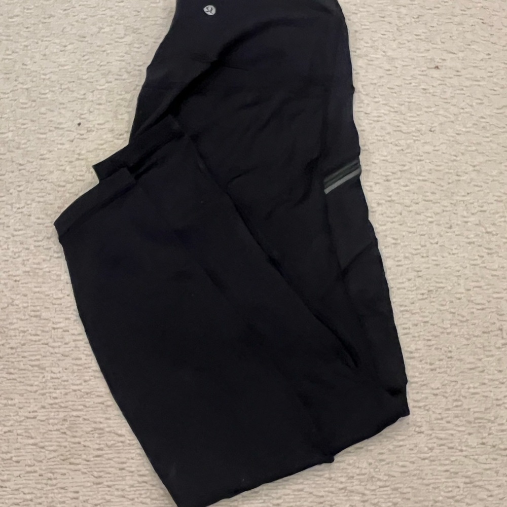 Lululemon Black Leggings, winter thickness